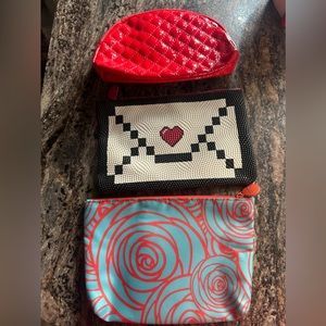 3 makeup bags